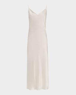 Taylor Bias-Cut Slip Dress