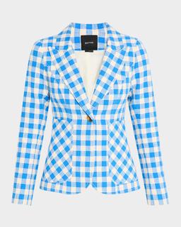 Patch Pocket Duchess Blazer with Elbow Patches