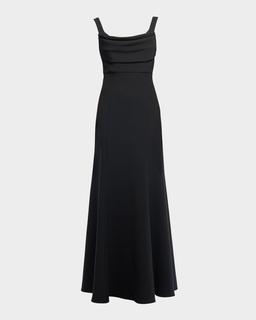 Bartlett Ruched Long Gown