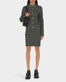 B Charm Wool Mini Dress