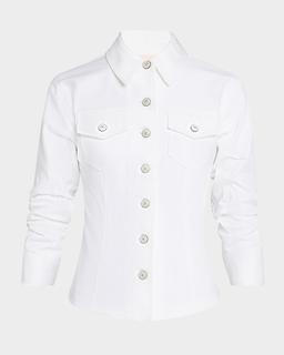 Canyon Scrunched Denim Jacket