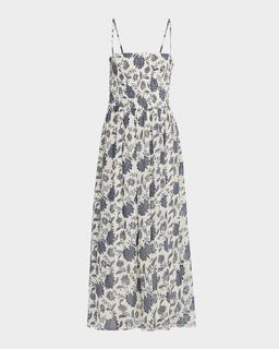 Hallie Floral Midi Dress