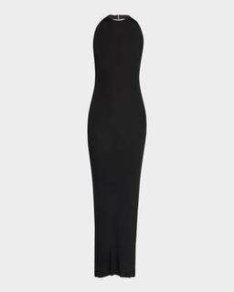 Gertrude Halter Maxi Sweater Dress