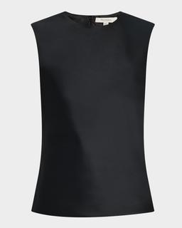 Bias Cut Sleeveless Top