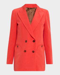 Flica Double-Breasted Everyday Blazer