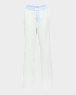 Charli Striped Poplin Pants
