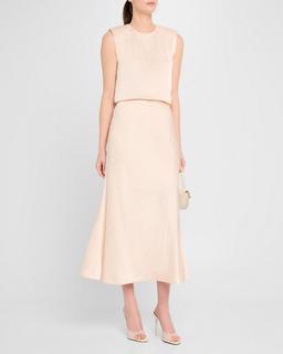 Crystal Embellished Jersey Top