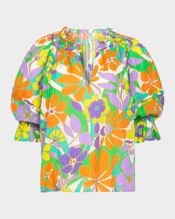 Retro Garden Trixie Blouse