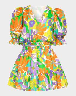 Retro Garden Susan Mini Dress