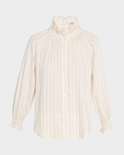 Fiona Striped Button-Down Shirt