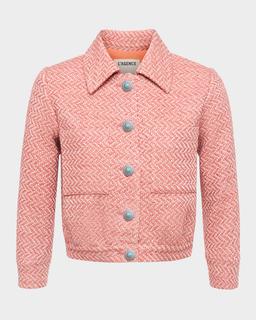 Jia Cropped Tweed Jacket