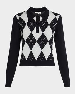 The Argyle Polo Sweater