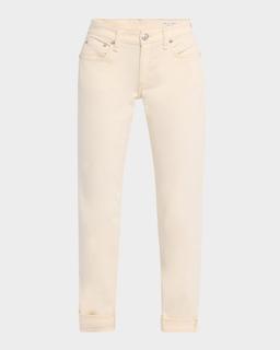 Dre Low-Rise Slim Boyfriend Jeans