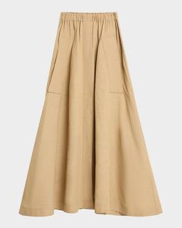 Parachute Maxi Skirt