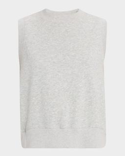 Sleeveless Crewneck Sweatshirt