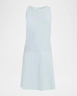 Sleeveless Drop-Waist Dress