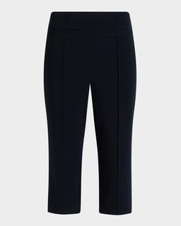 Lemonis Pintuck Capri Pants