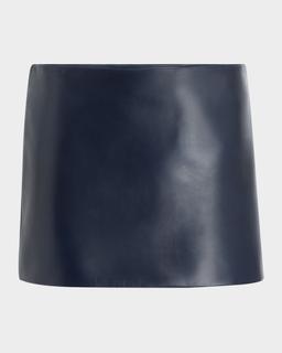 Jett Leather Mini Skirt