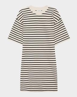 Mona Stripe T-Shirt Dress