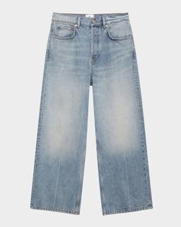 Heath Straight Mid-Rise Jeans