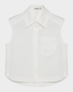 Winslow Cropped Cotton Shirt
