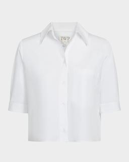 Short Lived Button-Front Shirt