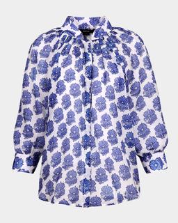 Mughal Gathered Blouse