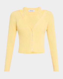 Lonnie Knit Layered Cardigan