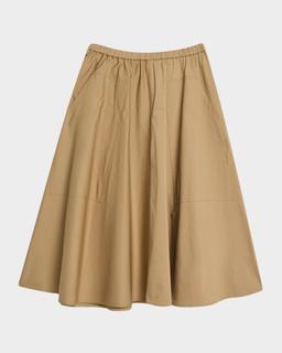 Pull-On Full Skirt