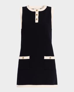 The Mixed Mini Dress