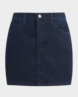 The Otto Denim Mini Skirt