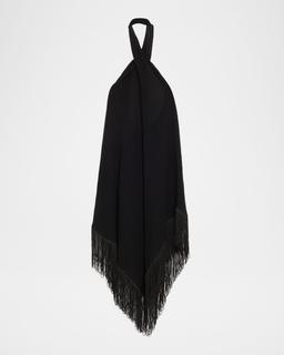 Kate Fringe-Trim Dress