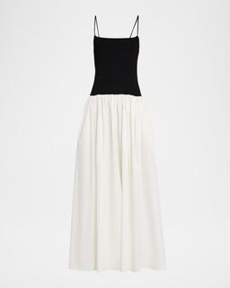 Orielle Drop-Waist Cami Maxi Dress