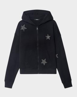Mia Strass Stars Zip Jacket