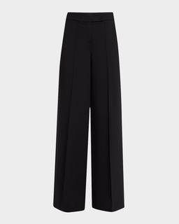 Emotional Essence Pintuck Wide-Leg Pants