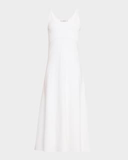 Rib Romance Sleeveless Knit Midi Dress