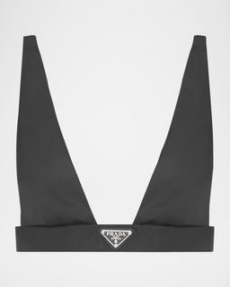 Triangle Re-Nylon Bra Top