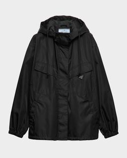 Re-Nylon Oversized Blouson Jacket