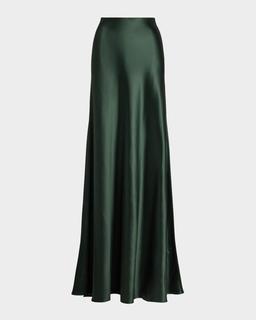 Masina Satin Maxi Skirt