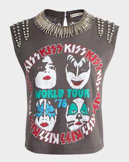 Micah Embellished Muscle Tee