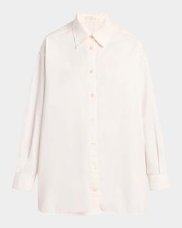 Luka Cotton-Cashmere Button-Down Shirt