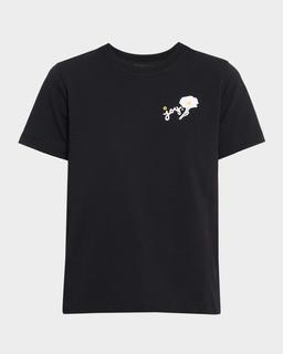 Joy Daisy Crewneck Baby Tee