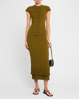 Park Short-Sleeve Cardigan