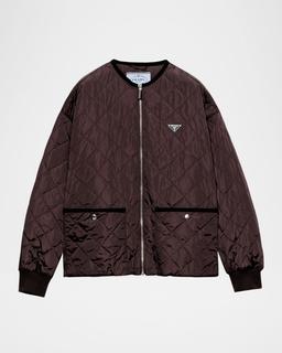 Quilted Light Re-Nylon Jacket