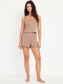 Pointelle Pajama Short Set