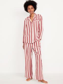 Poplin Pajama Pant Set