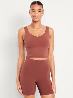 StudioSmooth Seamed Longline Top