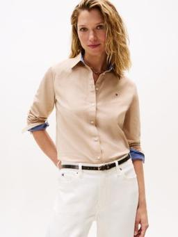 Regular Fit Stretch Oxford Shirt