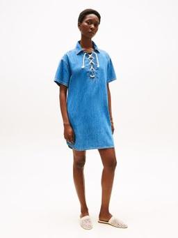 Short-Sleeve Pullover Dress