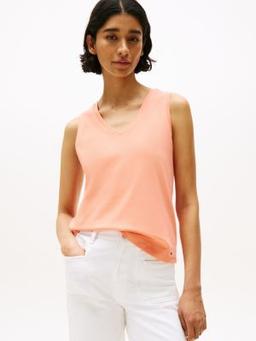 Drapey V-Neck Tank Top